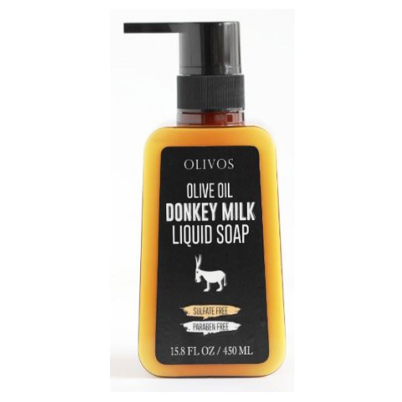 Olivos Jabón Líqudo Artesano con Leche de Burra 450ml
