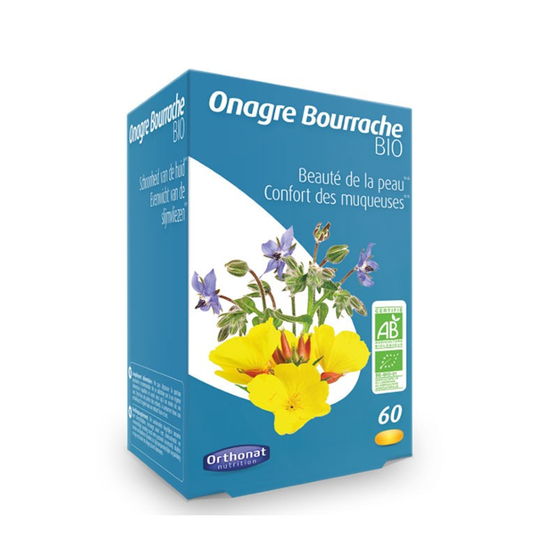 Orthonat Onagra Borraja BIO 60 cápsulas