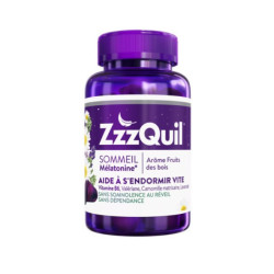 VICKS ZZZQUIL MELATONINA 60 GOMINOLAS SABOR FRUTOS DEL BOSQUE