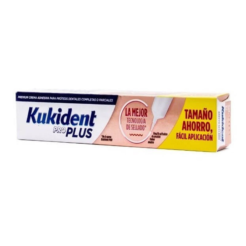 Kukident Pro Plus Crema Adhesiva Protesis Dentales 57gr