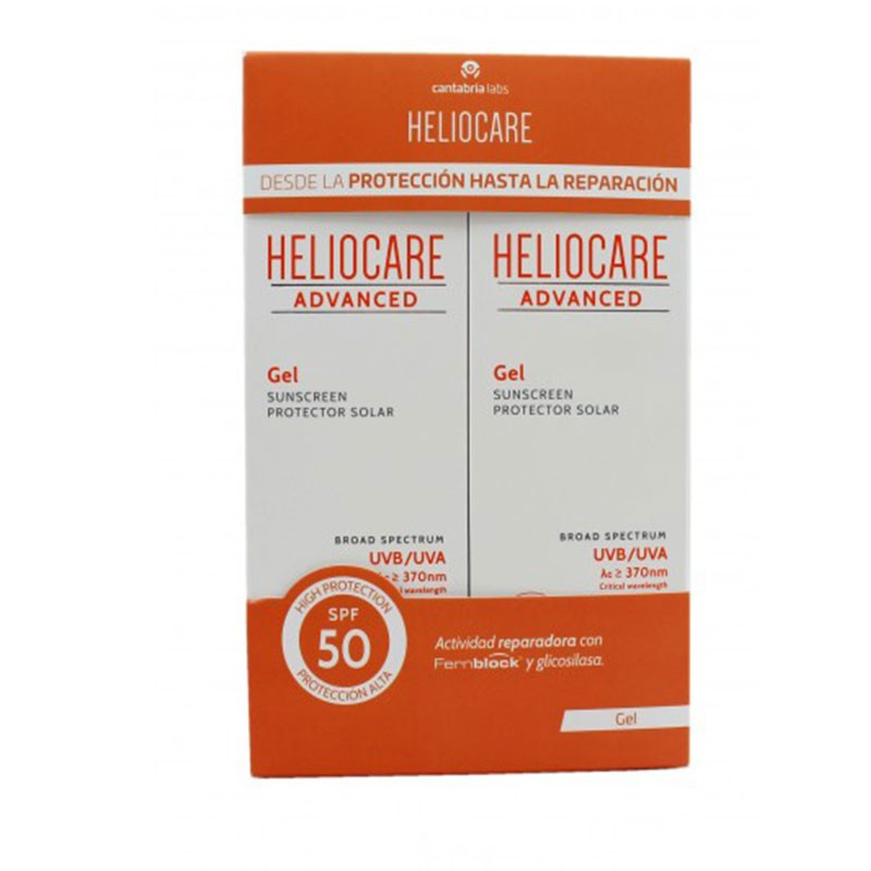 Heliocare Advanced Gel SPF50 200ml x2 unidades