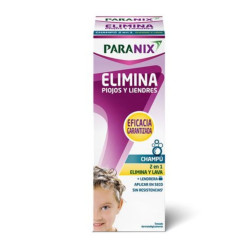 PARANIX CHAMPU ELIMINA PIOJOS Y LIENDRES 200ML
