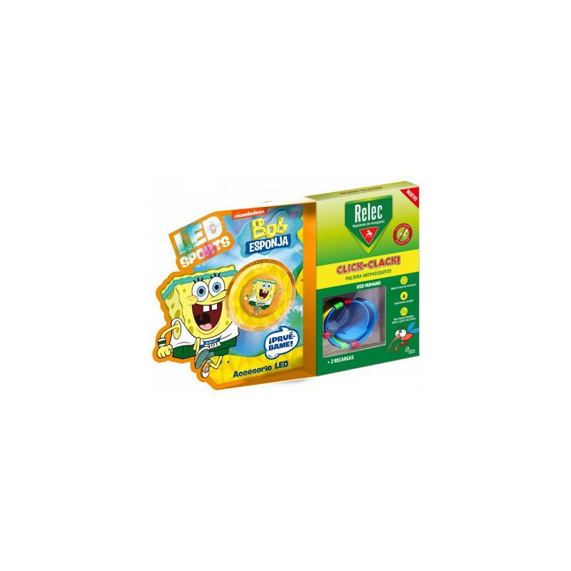 Relec Click-Clack Pulsera Antimosquitos +2 Recargas