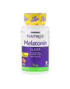 NATROL MELATONINA 3MG FAST DISSOLVE SABOR FRESA 90 COMPRIMIDOS