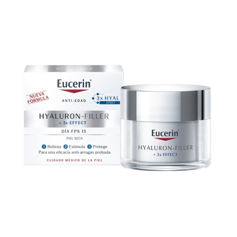 EUCERIN Hyaluron-Filler Día SPF15 Piel Seca 50ml