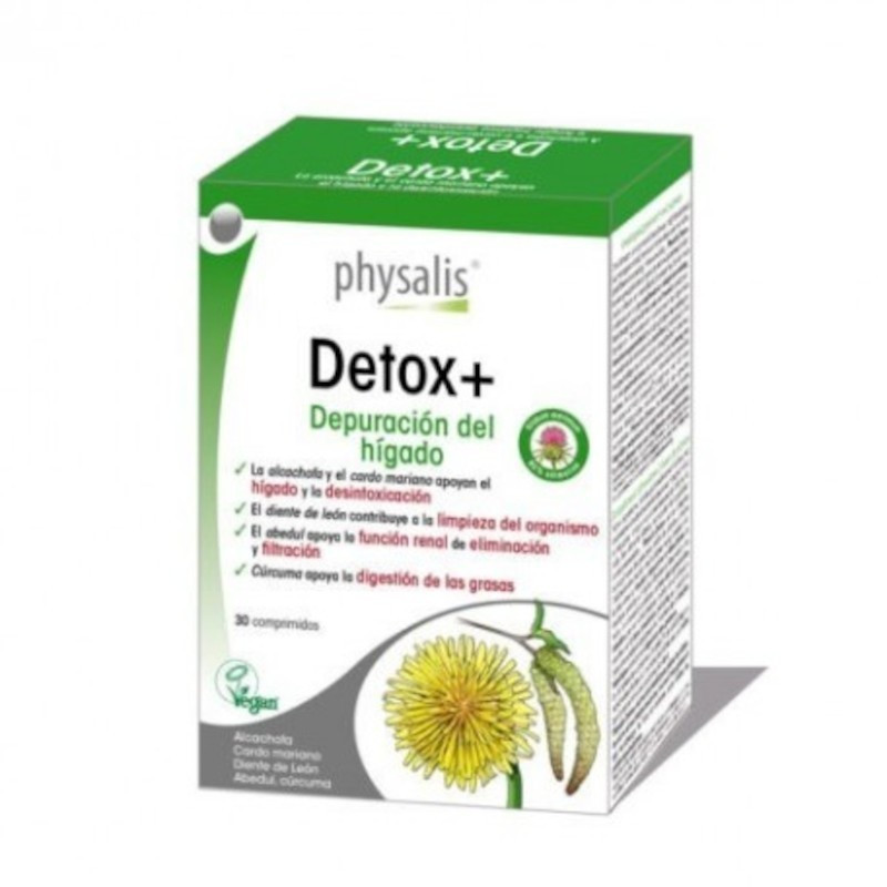 Physalis Detox Depuración del Hígado 30 comprimidos