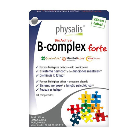 PHYSALIS B-COMPLEX FORTE 30 COMPRIMIDOS