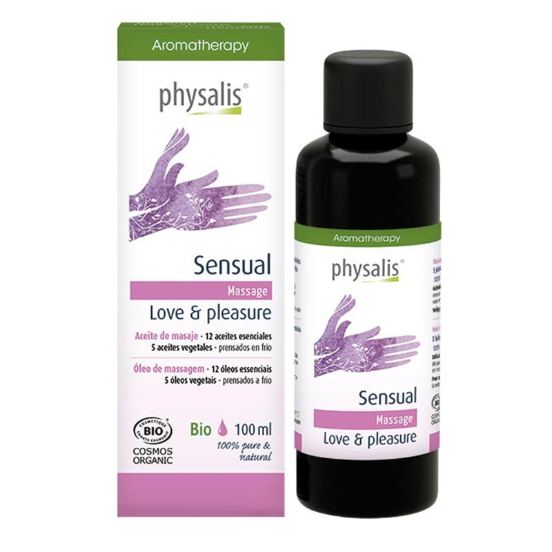 Physalis Sensual Love Pleasure Aceite de Masaje BIO 100ml