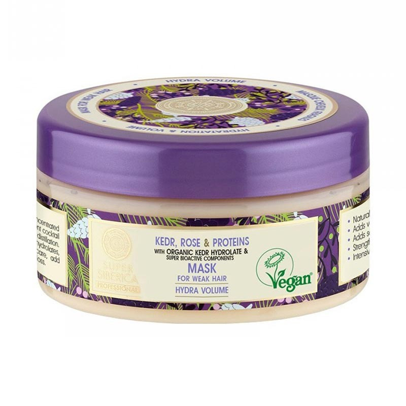 Natura Siberica Mascarilla Cabellos Debilitados 300ml