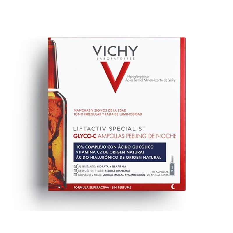 Vichy Liftactiv Specialist Glyco-C Noche 10 ampollas