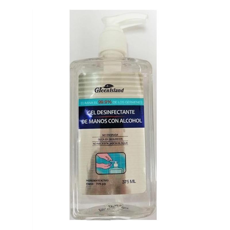 Gleen Island Gel Hidroalcohólico Desinfectante de Manos 500ml