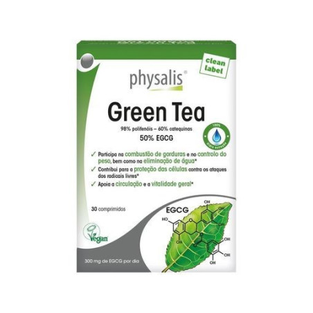 Physalis Green Tea 60 comprimidos
