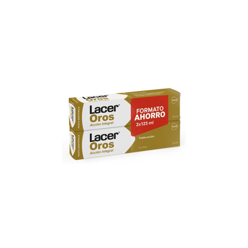 LACER Oros Pasta Dentífrica DUPLO 2x125ml