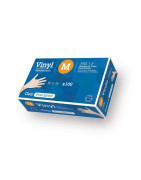 Vinyl Guantes de Vinilo Desechables Talla-M Caja 100 unidades