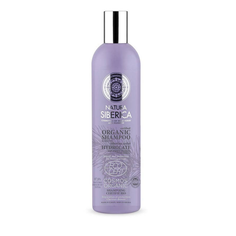 Natura Siberica champú de pino siberiano hidrolato 400ml