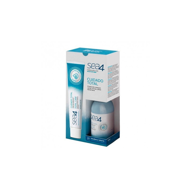 Sea4 Pack Dentífrico Cuidado Total + Colutorio