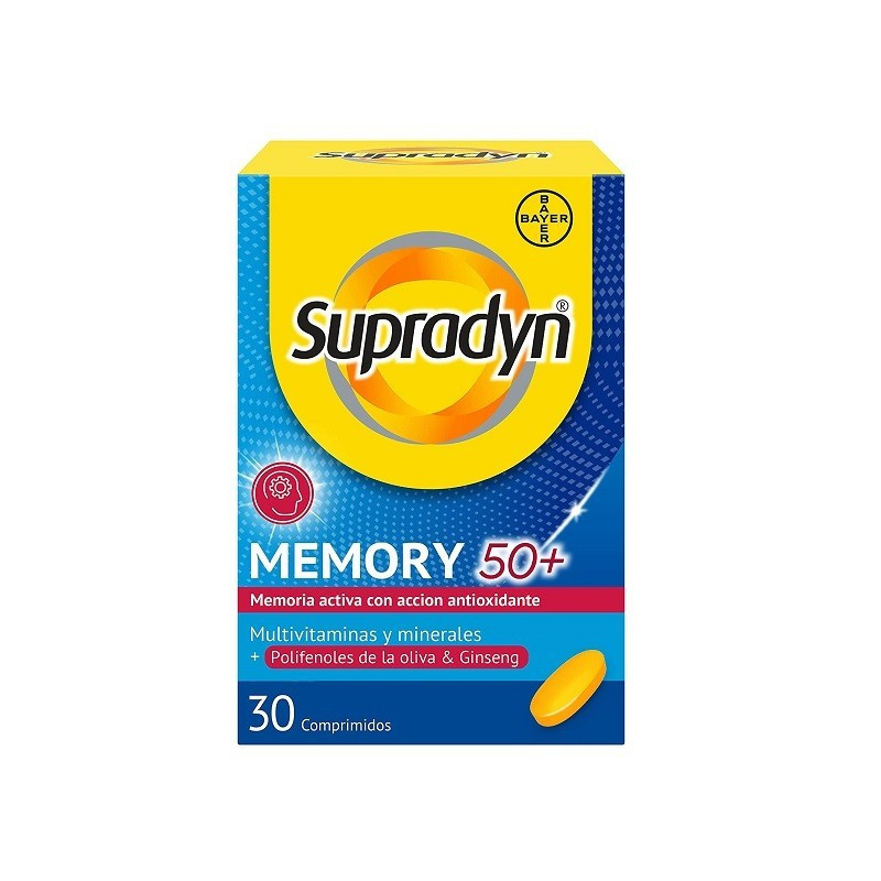 Supradyn Memoria 50+ 30 comprimidos