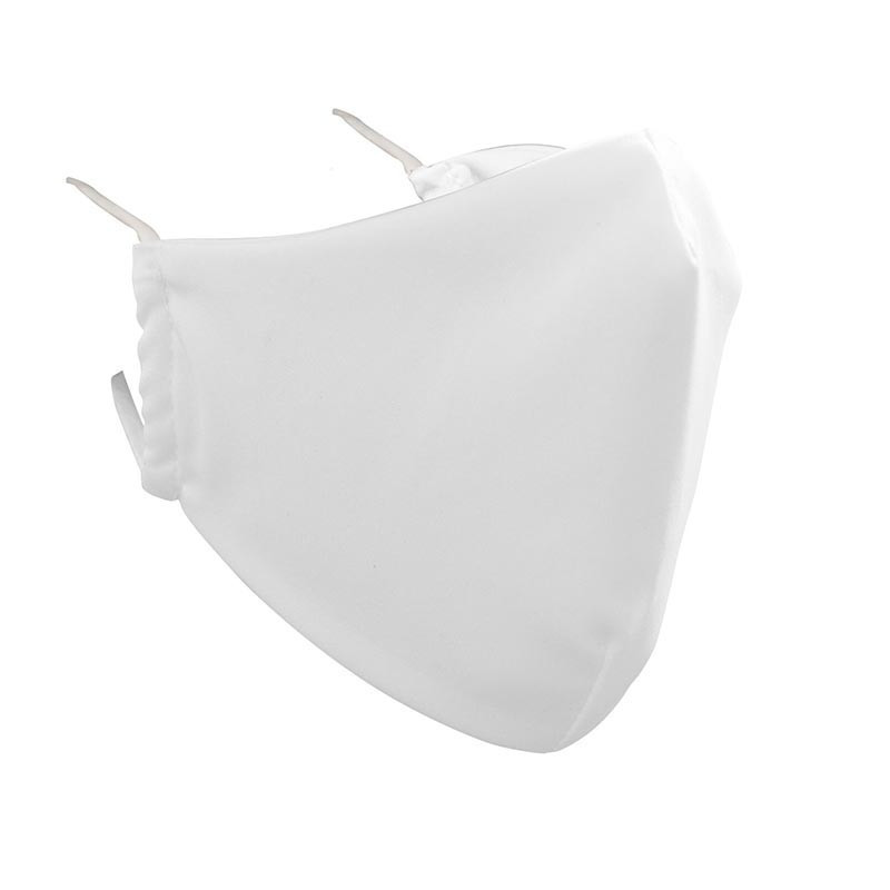 Mascarilla Higiénica Reutilizable Color Blanco Talla M