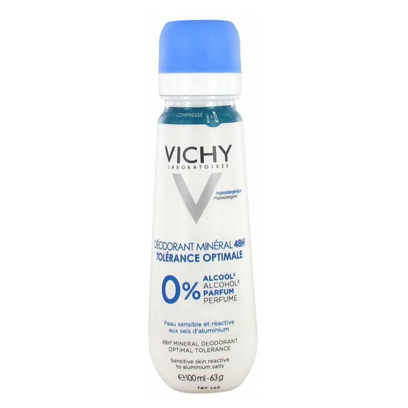 Vichy Mineral 48h Tolerancia Optimale 100ml