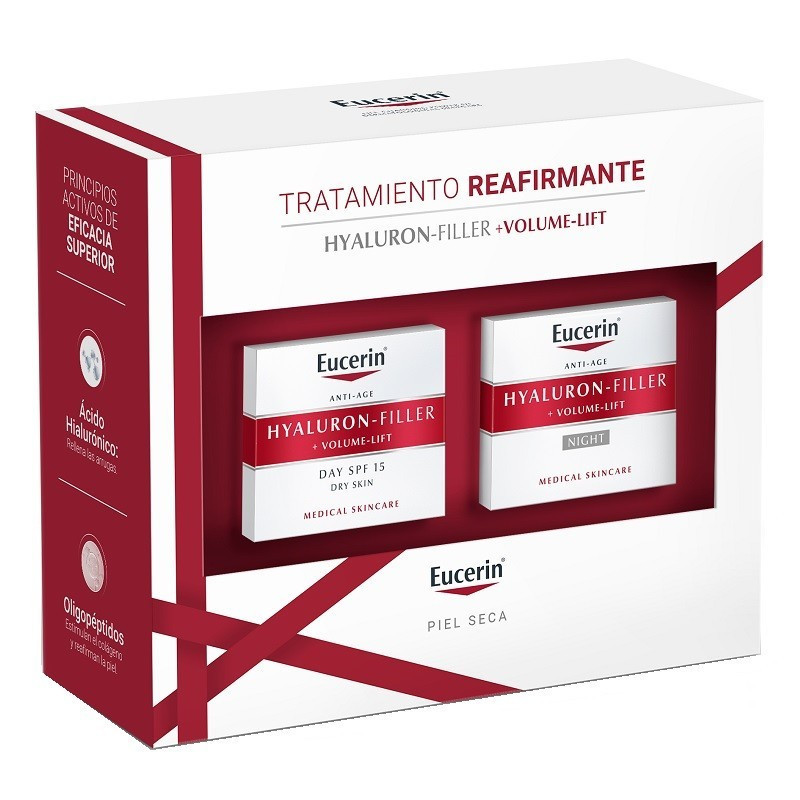 Eucerin Hyaluron Filler Volume Lift Crema DíaFPS15 + Crema Noche