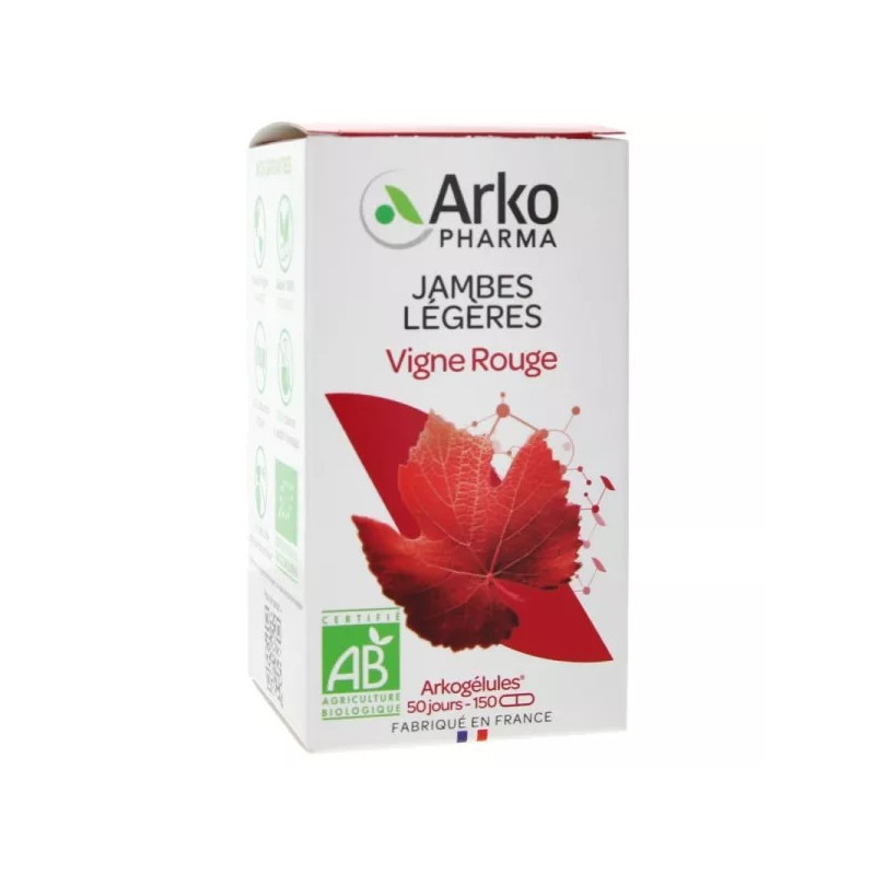 ARKOPHARMA ARKOCÁPSULAS BIO VIGNE ROUGE 150 CÁPSULAS