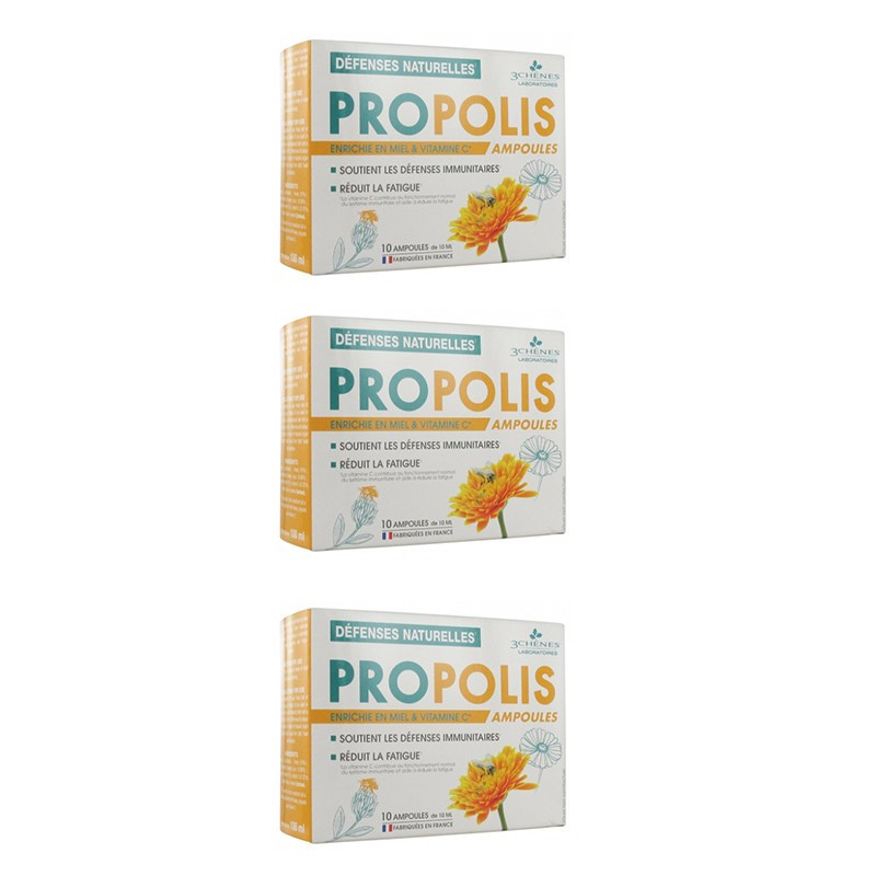 3 Chenes Propoleo 10 amp