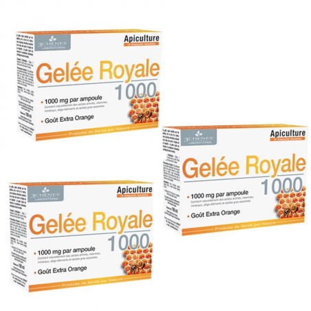 3 Chenes Royal Jelly 1000mg x3 unidades