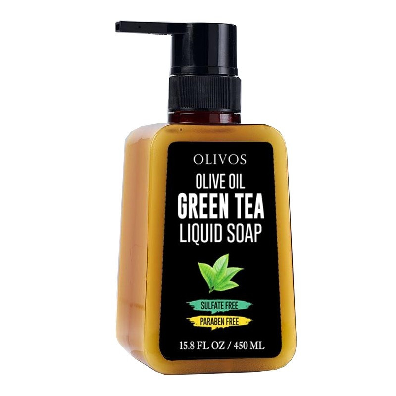 OLIVOS OLIVE OIL GREEN TEA 450ML