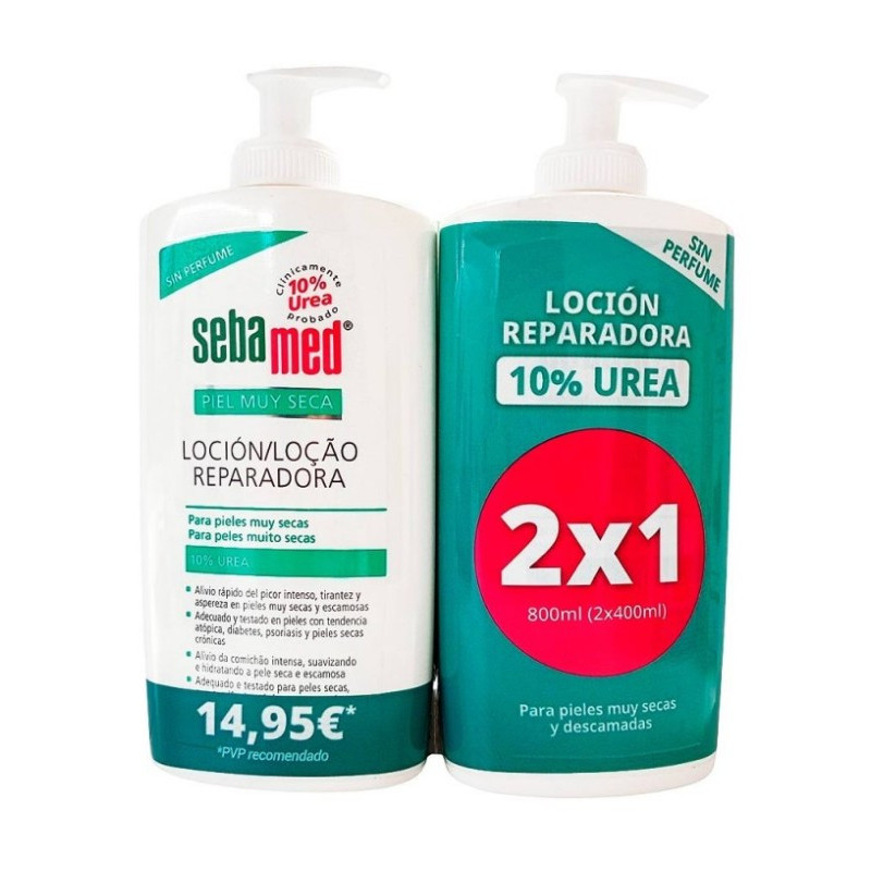 SEBAMED LOCION REPARADORA 2 X 400ML