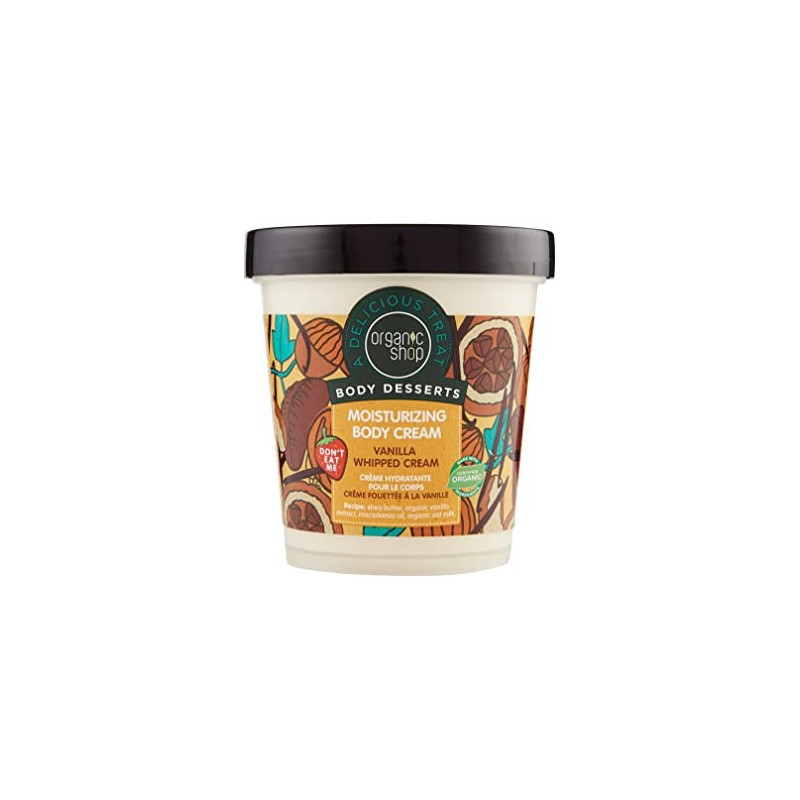 ORGANIC SHOP BODY DESSERTS MOISTURIZING BODY CREAM 450ML