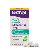 NATROL MELATONINA ADVANCED SLEEP TIME RELEASE 10MG 100TABLETAS