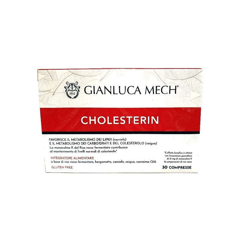 GIANLUCA MECH CHOLESTERIN 30 COMPRIMIDOS