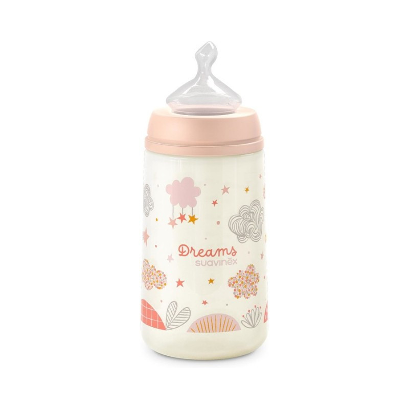 SUAVINEX Biberón con tetina anatómica The New Classic 270 ml de silicona