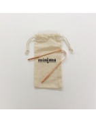 Mínima raspador de lengua de cobre