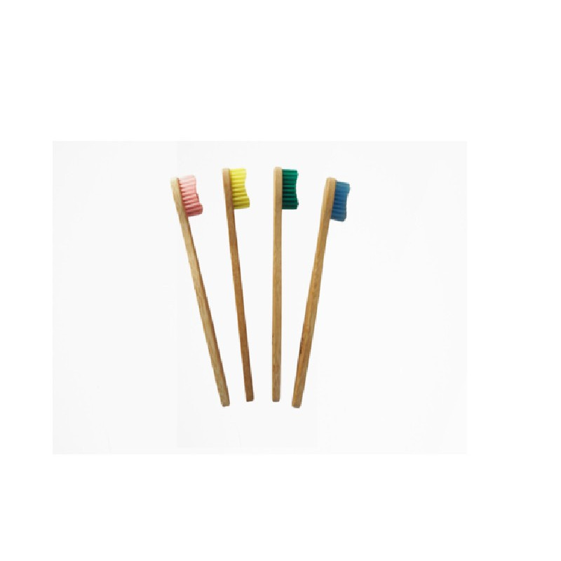 Mínima cepillo infantil bambú verde suave