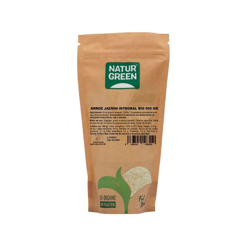 NATURGREEN ARROZ JAZMIN INTEGRAL