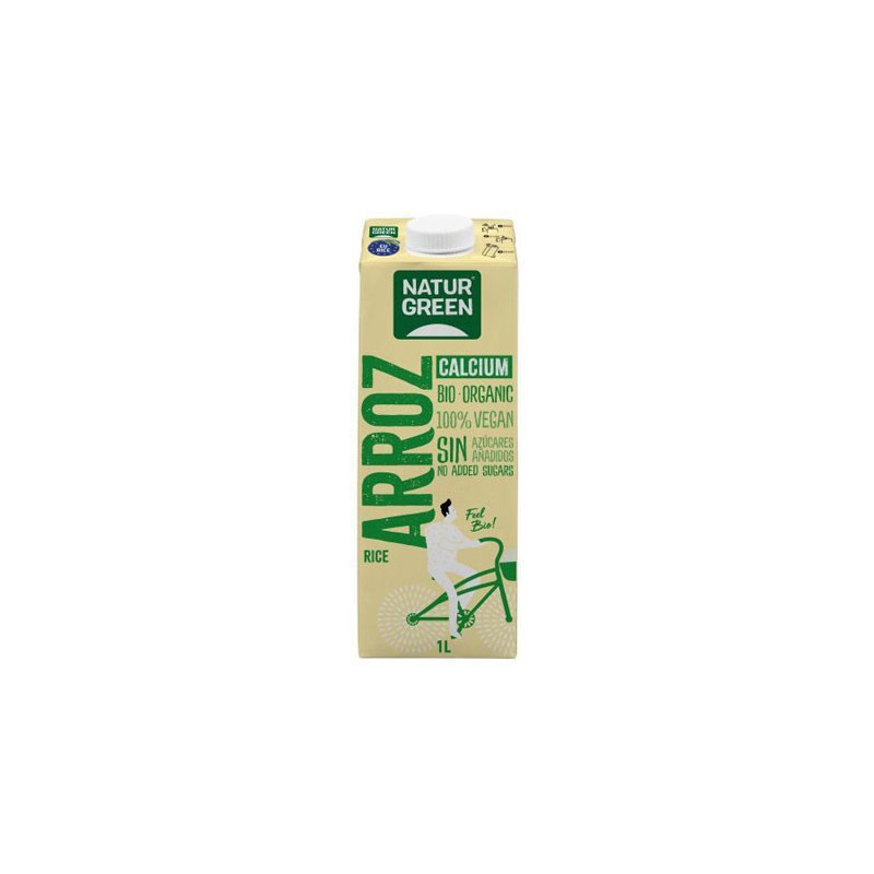 NATURGREEN BEBIDA DE ARROZ  CALCIO