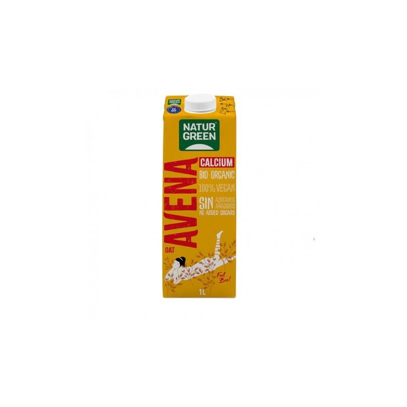NATURGREEN  BEBIDA AVENA CALCIO