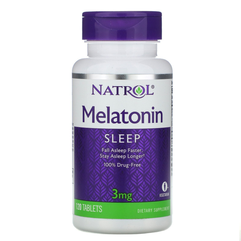 NATROL MELATONINA 3MG 120 COMP