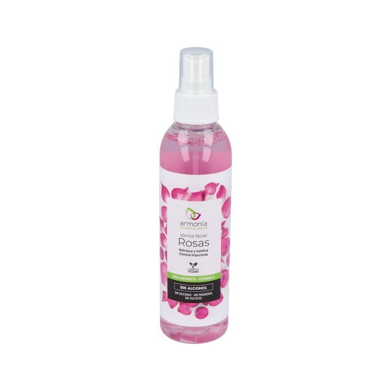 Armonía tónico facial agua de rosas 200ml