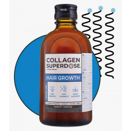 GOLD COLLAGEN SUPERDOSE HAIR GROWTH 1 FRASCO 300 ML