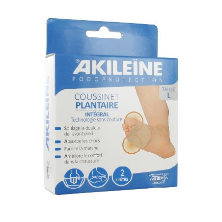 Akileïne almohadilla plantar talla L