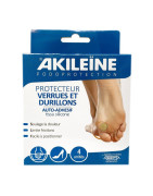 Akileïne protector de callos y verrugas 4unidades.