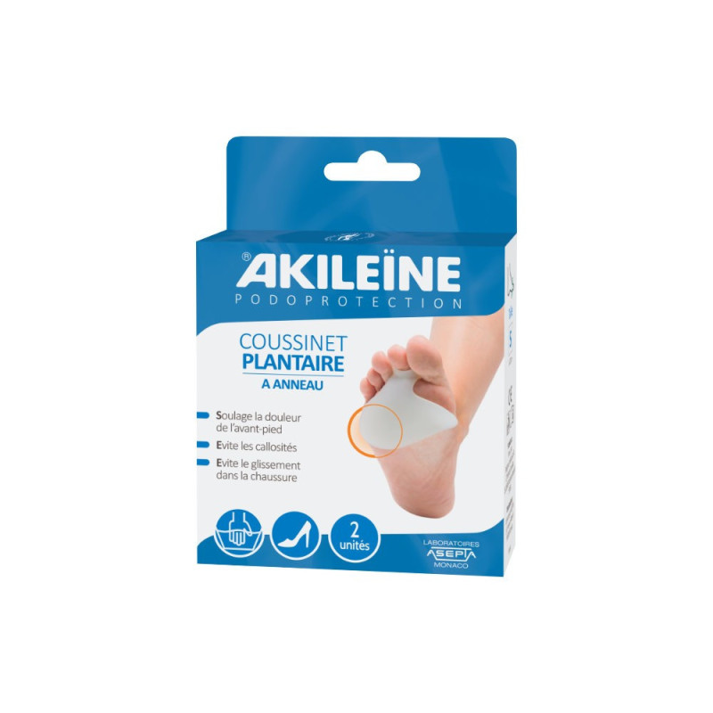 Akileine almohadilla plantar con anilla