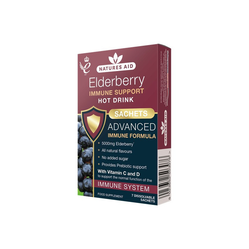 NATURES AID IMMUNE SUPPORT HOT DRINK 7 SOBRES