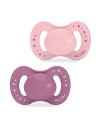 LUC ET LÉA CHUPETE ANATOMICO ROSA 6-18M X 2