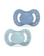 LUC ET LÉA CHUPETE ANATOMICO AZUL 6-18M X 2