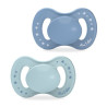 LUC ET LÉA CHUPETE ANATOMICO AZUL 6-18M X 2