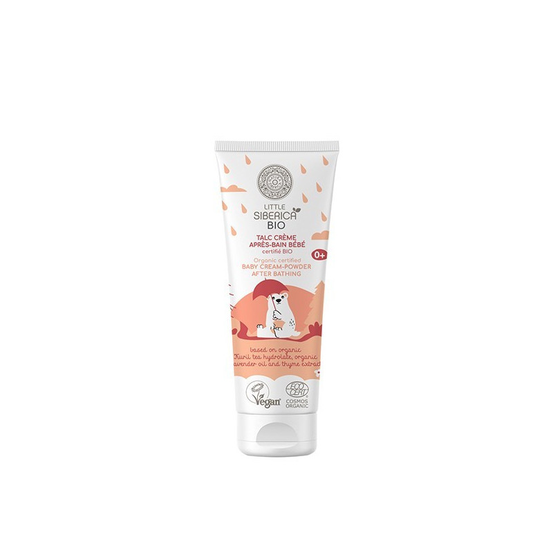 Little siberica bio crema con talco 75ml