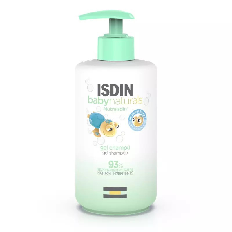 Isdin baby naturals gel champú 400ml